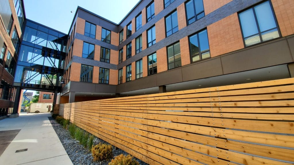 Top slider image of wood fencing