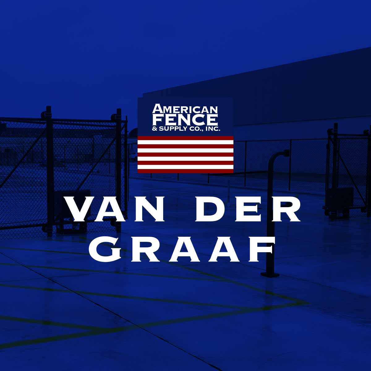 VinylCoated Chain Link Fence and More at Van der Graaf